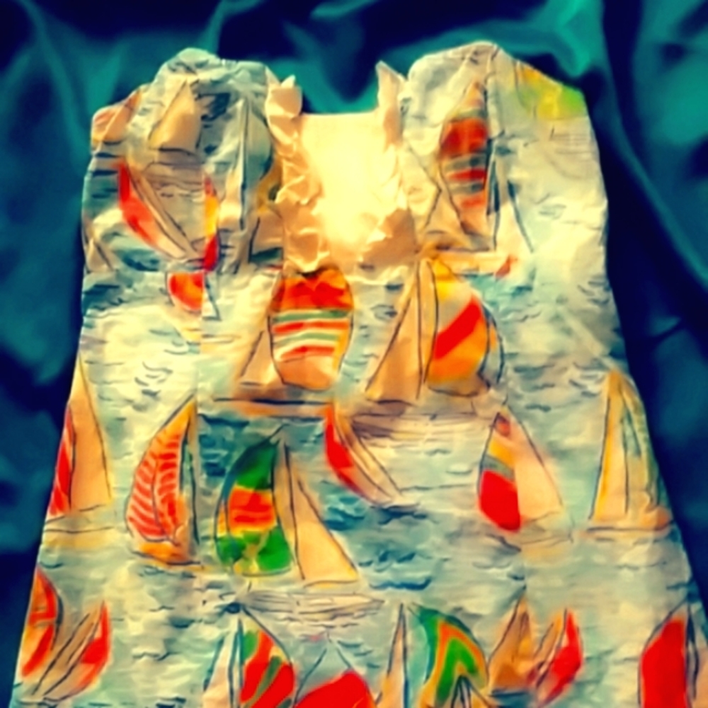 Lily Pulitzer sailboat dress